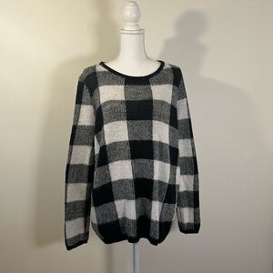 Lane Bryant Black and White Sweater Size 18